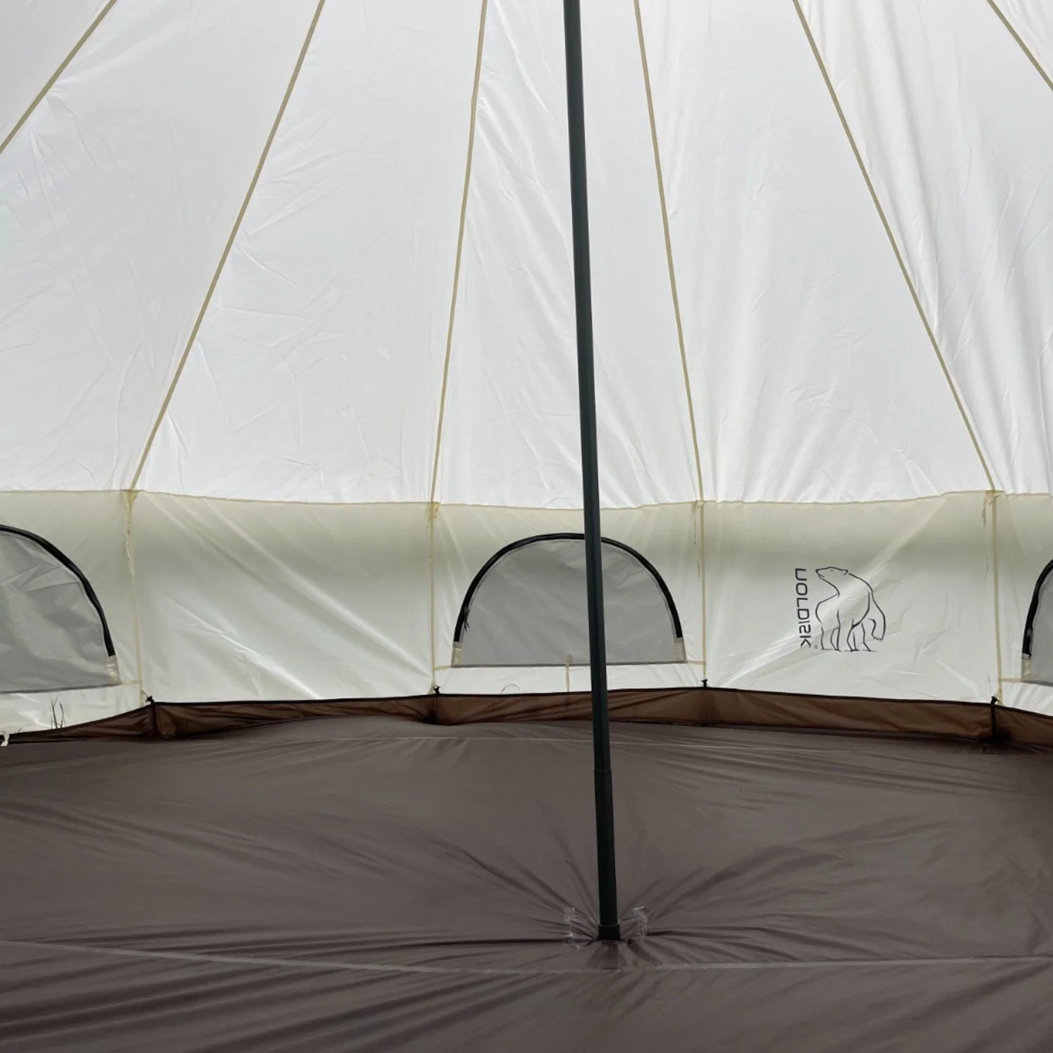 Asgard 12.6 PU Tent - 12.6 m² | 6 person | Pristine White - Image 3