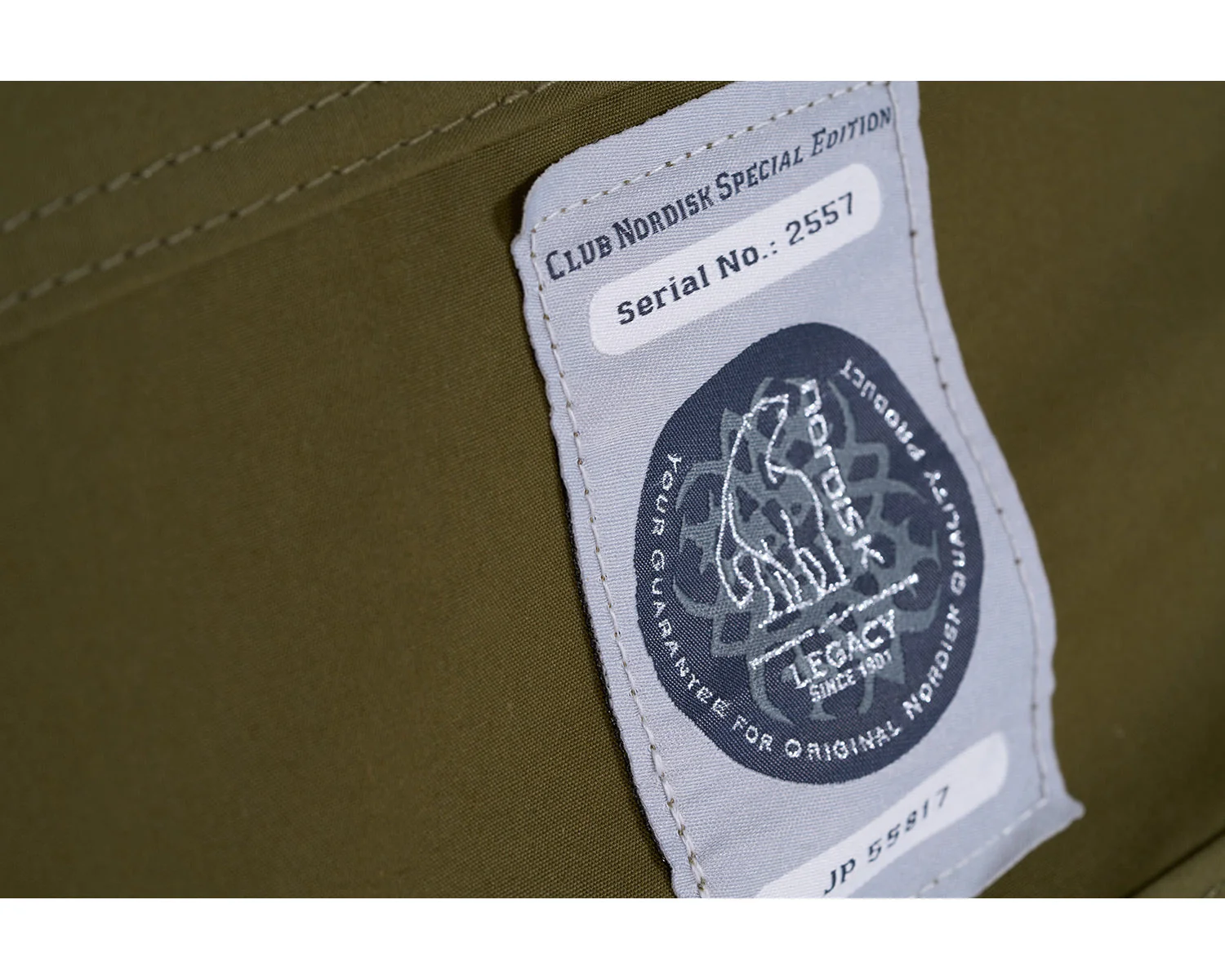 Asgard 7.1 Glamping Zelt - 7.1 m² | 3 Personen | Green Khaki - Image 12