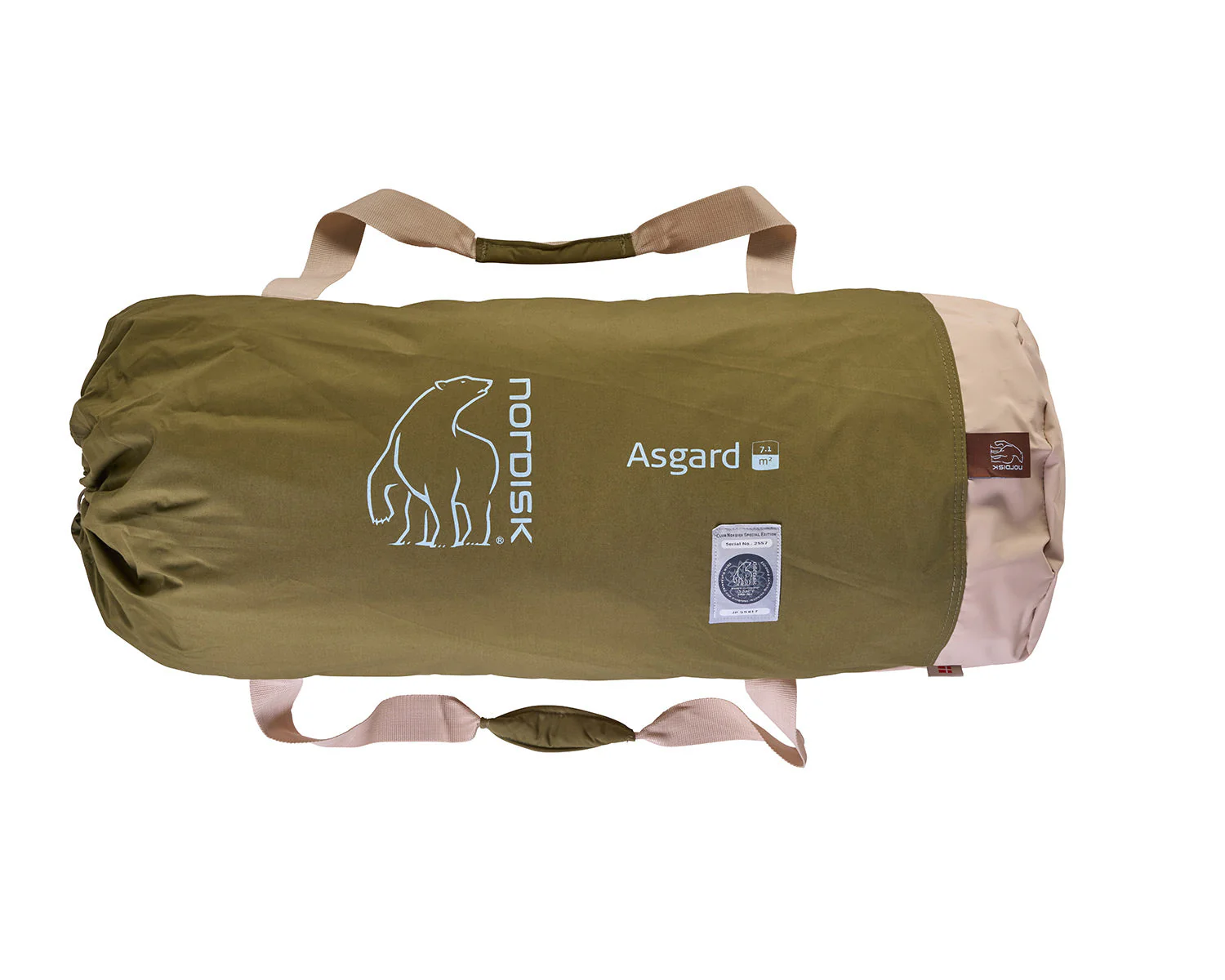 Asgard 7.1 Glamping Zelt - 7.1 m² | 3 Personen | Green Khaki - Image 16