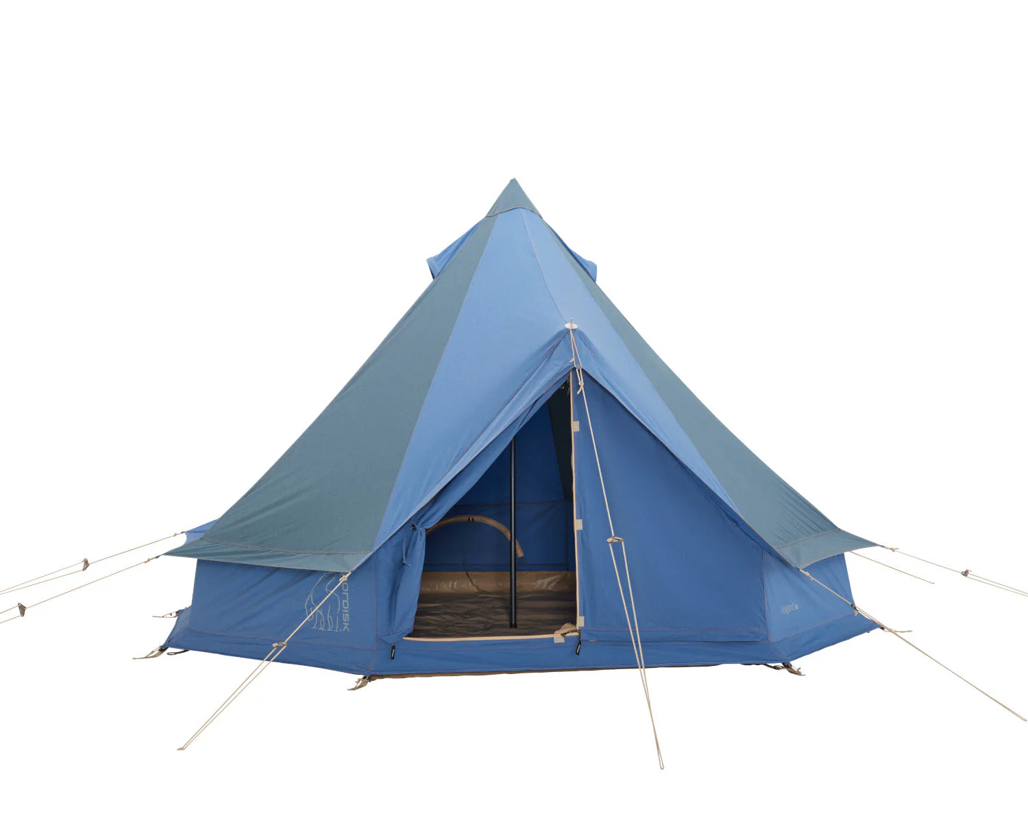 Asgard 7.1 Glamping Zelt - 7.1 m² | 3 Personen | Denim - Image 4