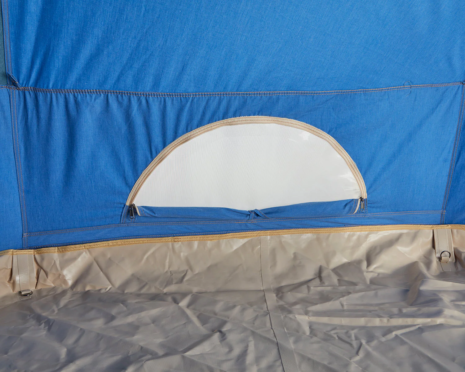 Asgard 7.1 Glamping Zelt - 7.1 m² | 3 Personen | Denim - Image 6