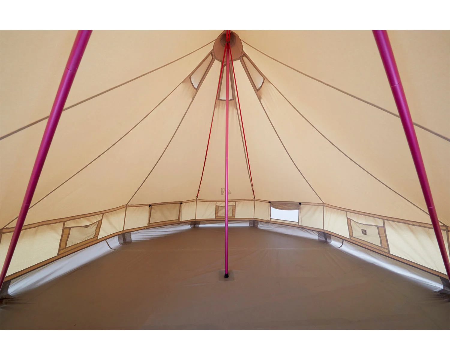 Asgard Tech Mini Glamping Zelt Incl. Colour Pack - 2 Personen | Azalea Cherry Pink - Image 11