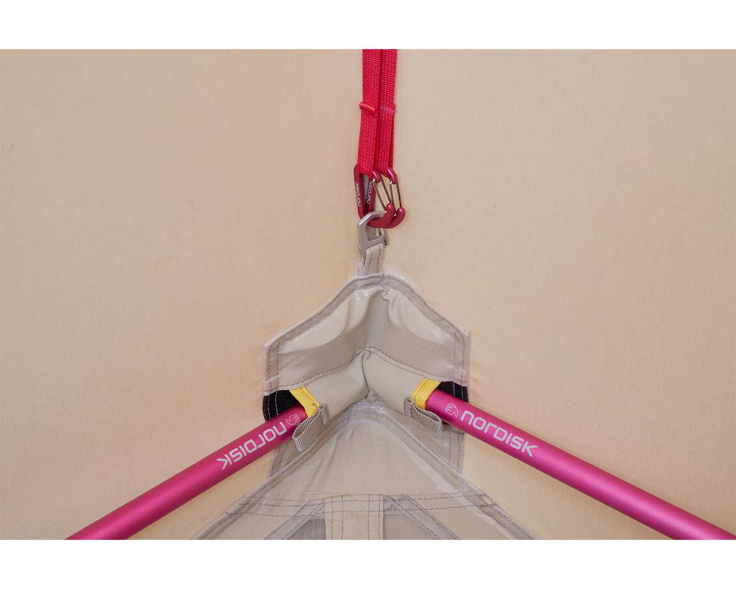 Asgard Tech Mini Glamping Zelt Incl. Colour Pack - 2 Personen | Azalea Cherry Pink - Image 17