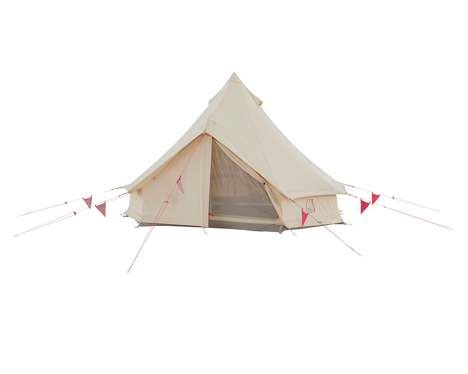 Asgard Tech Mini Glamping Zelt Incl. Colour Pack - 2 Personen | Azalea Cherry Pink - Image 3