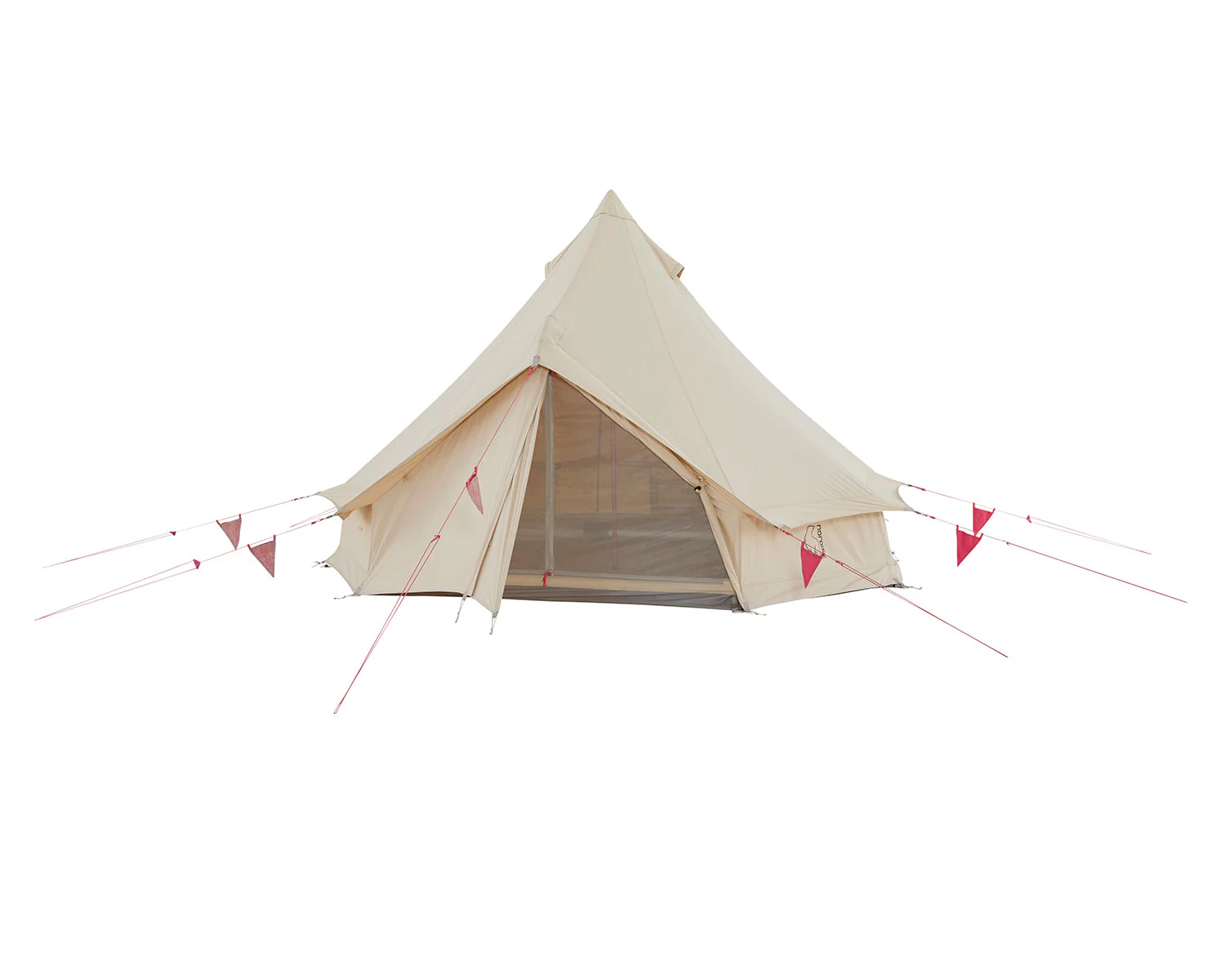 Asgard Tech Mini Glamping Zelt Incl. Colour Pack - 2 Personen | Azalea Cherry Pink - Image 4