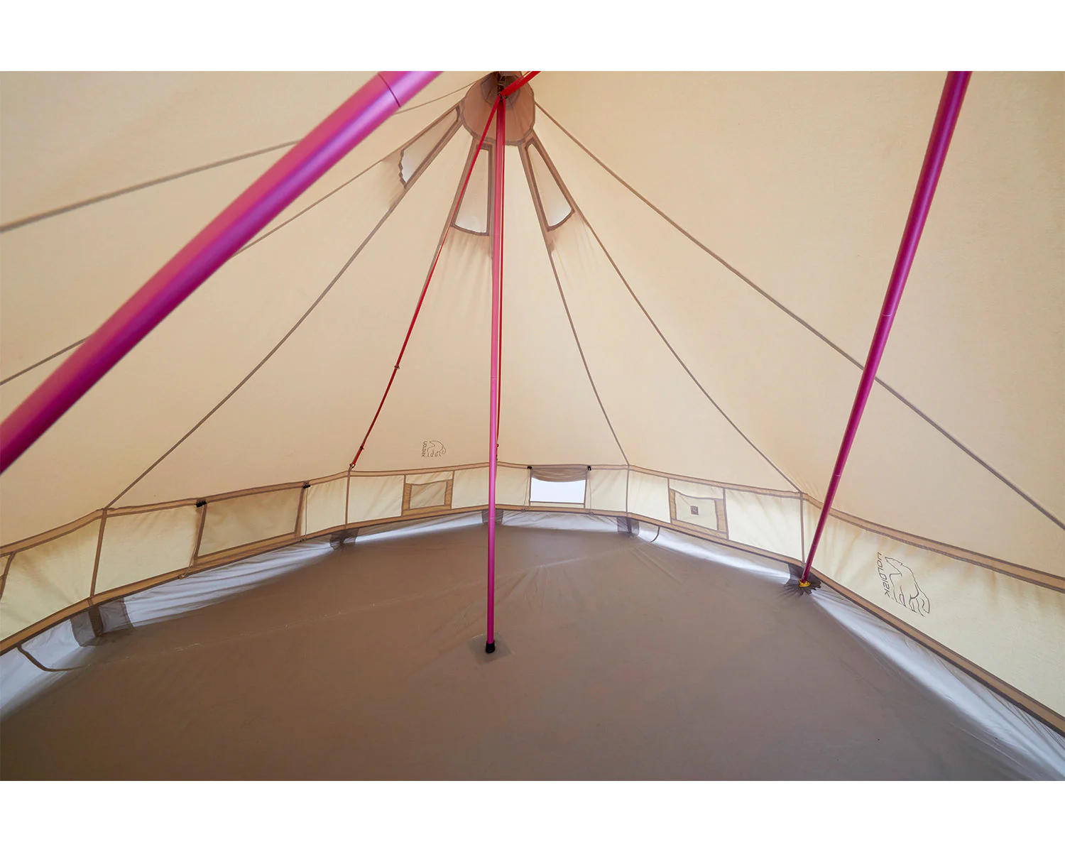 Asgard Tech Mini Glamping Zelt Incl. Colour Pack - 2 Personen | Azalea Cherry Pink - Image 9
