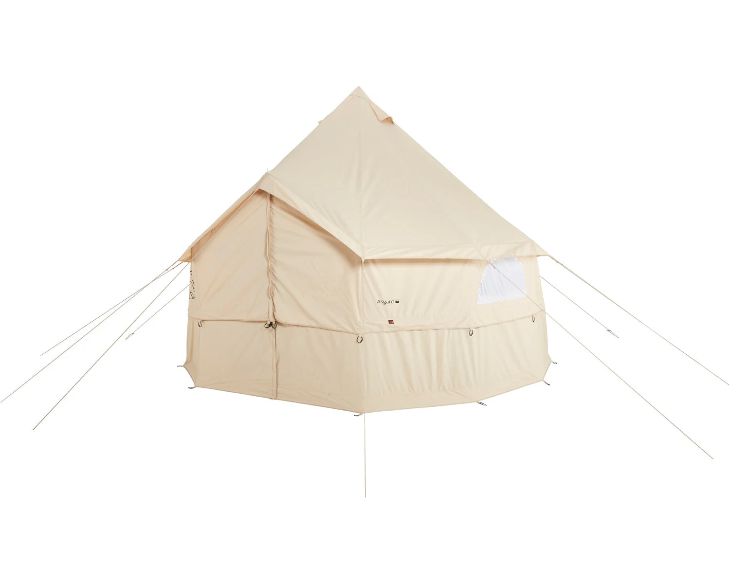 Asgard 12.6 Wall Extension Set - 6 Personen | Sandshell