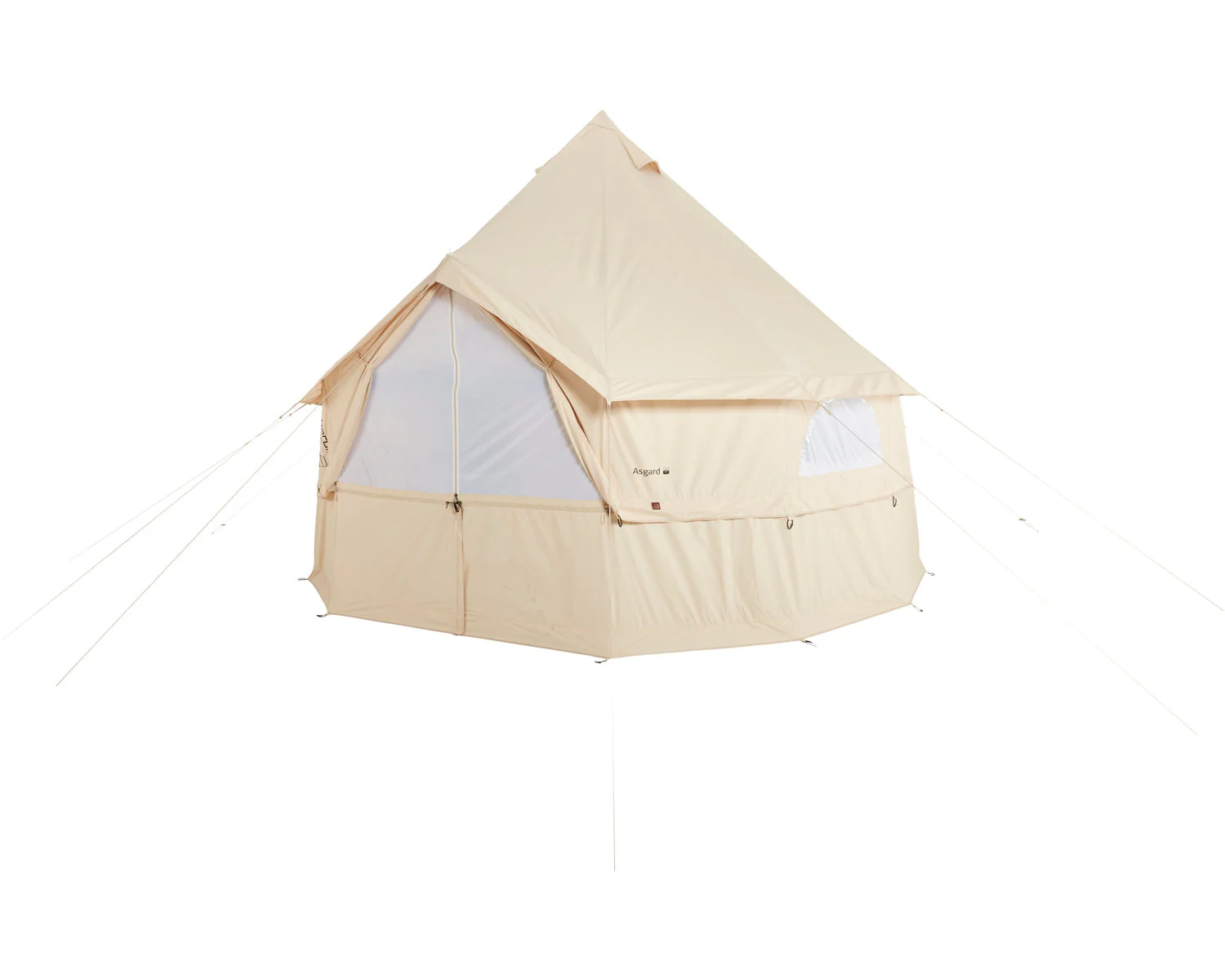 Asgard 12.6 Wall Extension Set - 6 Personen | Sandshell - Image 2