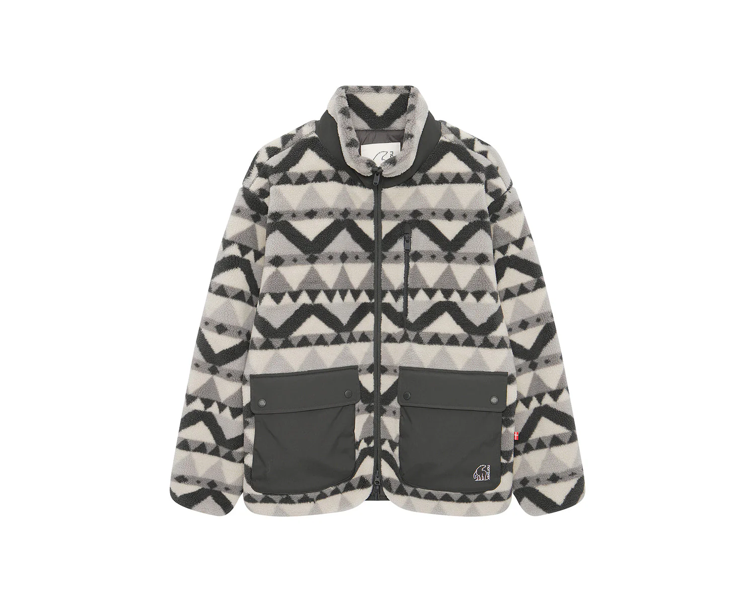 Fleecejacke Unisex - Grey