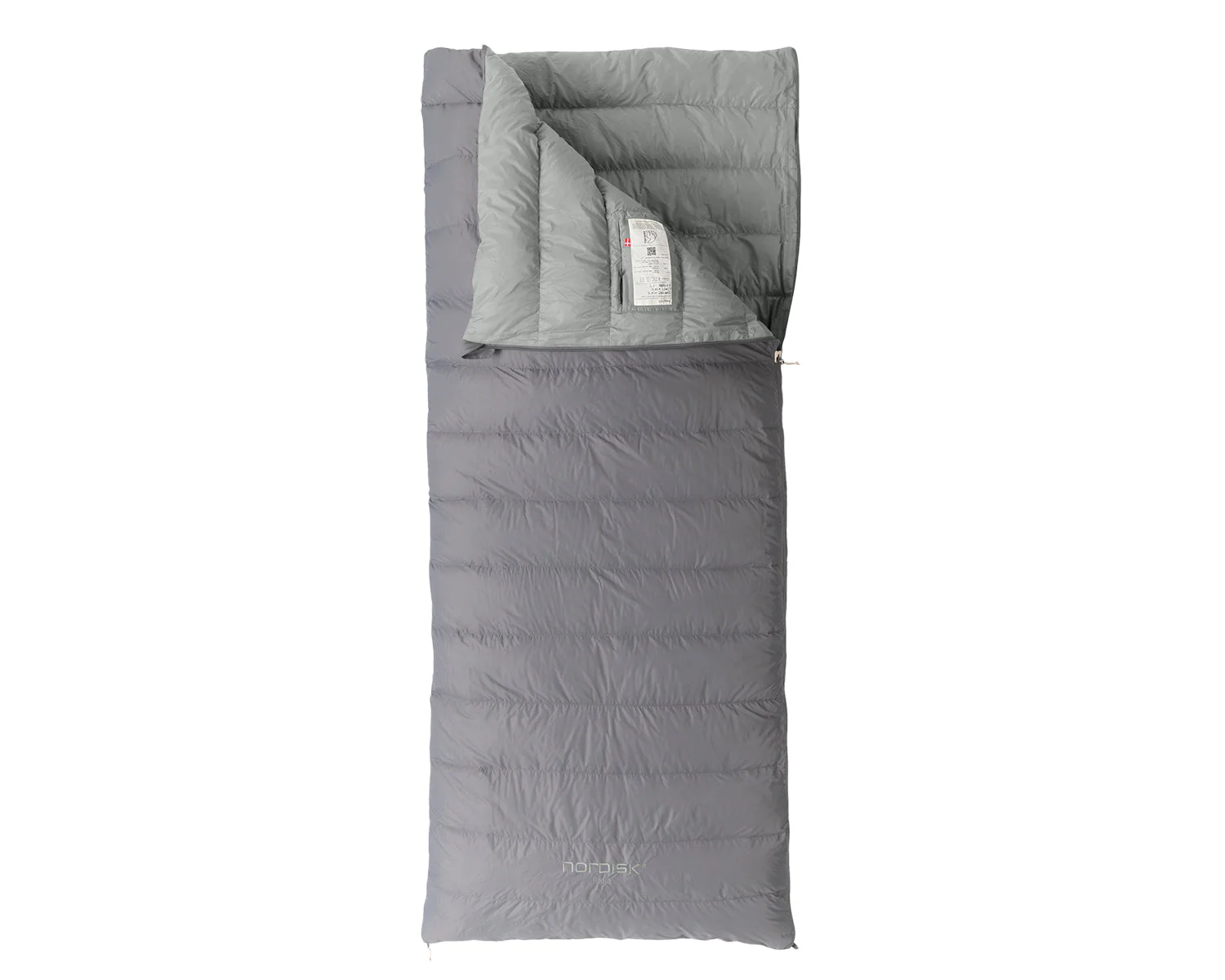 Freja +10° Blanket Schlafsack - Silver Filigree Grey - Image 2
