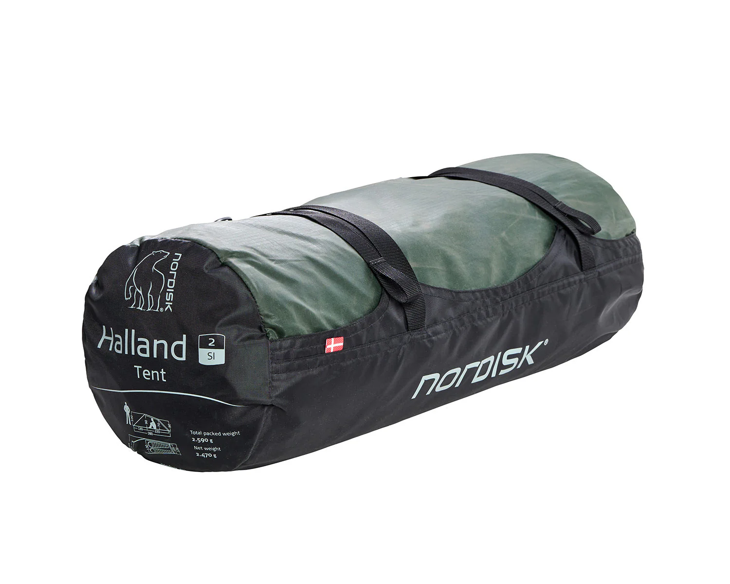 Halland 2 SI (2.0) Tent | Black Forest Green - Image 24
