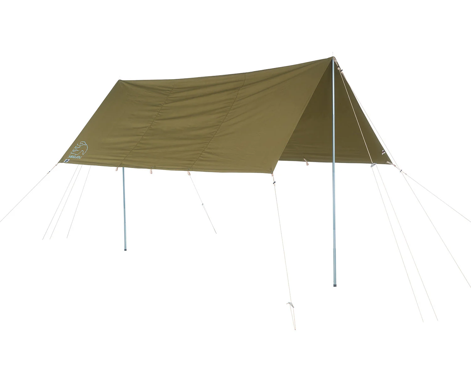 Kari 12 Baumwolle-Tarp - 12 m² | Green Khaki - Image 4