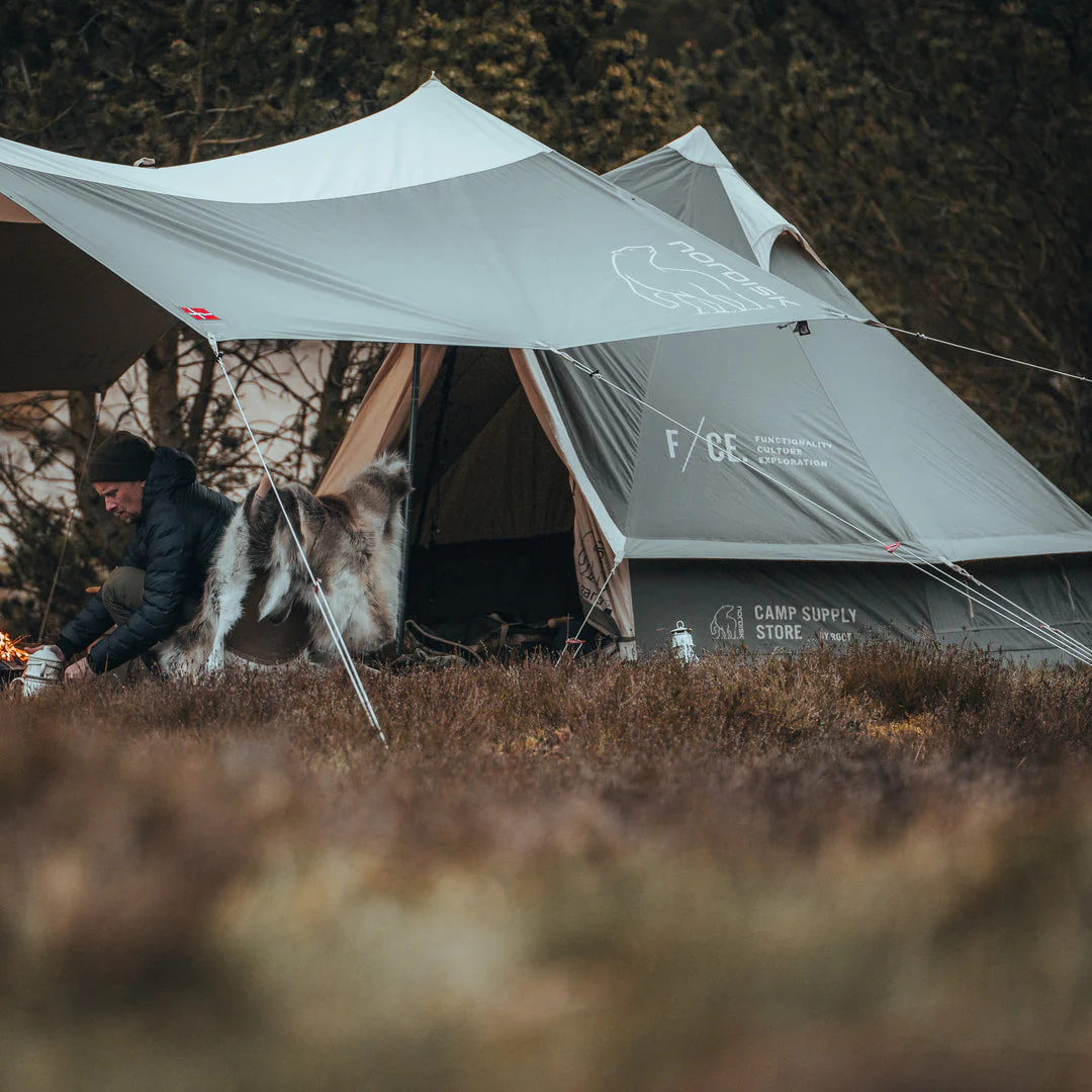 F/CE. × Nordisk Kari 12 Baumwolle-Tarp - 12 m² | Sage Green - Image 10