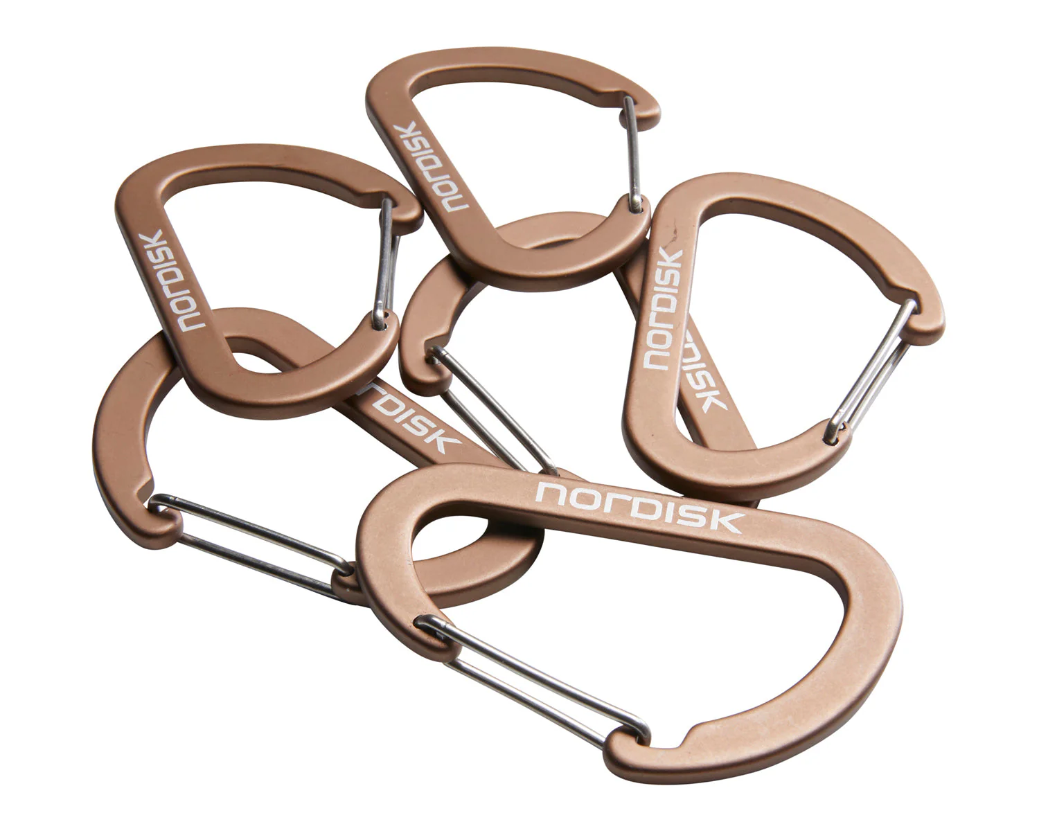 Aluminiumhaken Large (6 Stück) - Karabiner | Dachshund Chocolate - Image 3