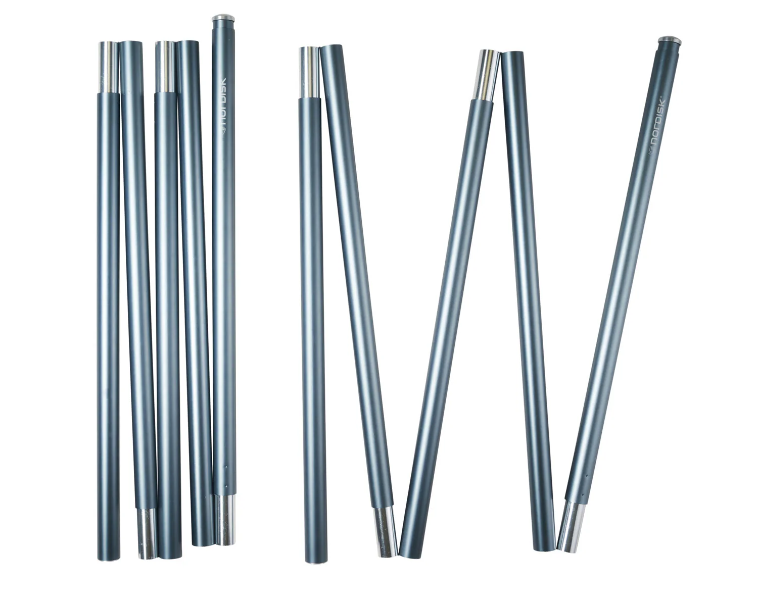 Midgard 9.2 - Inner Corner/A Frame Stangen (2 Stück) - Aluminium