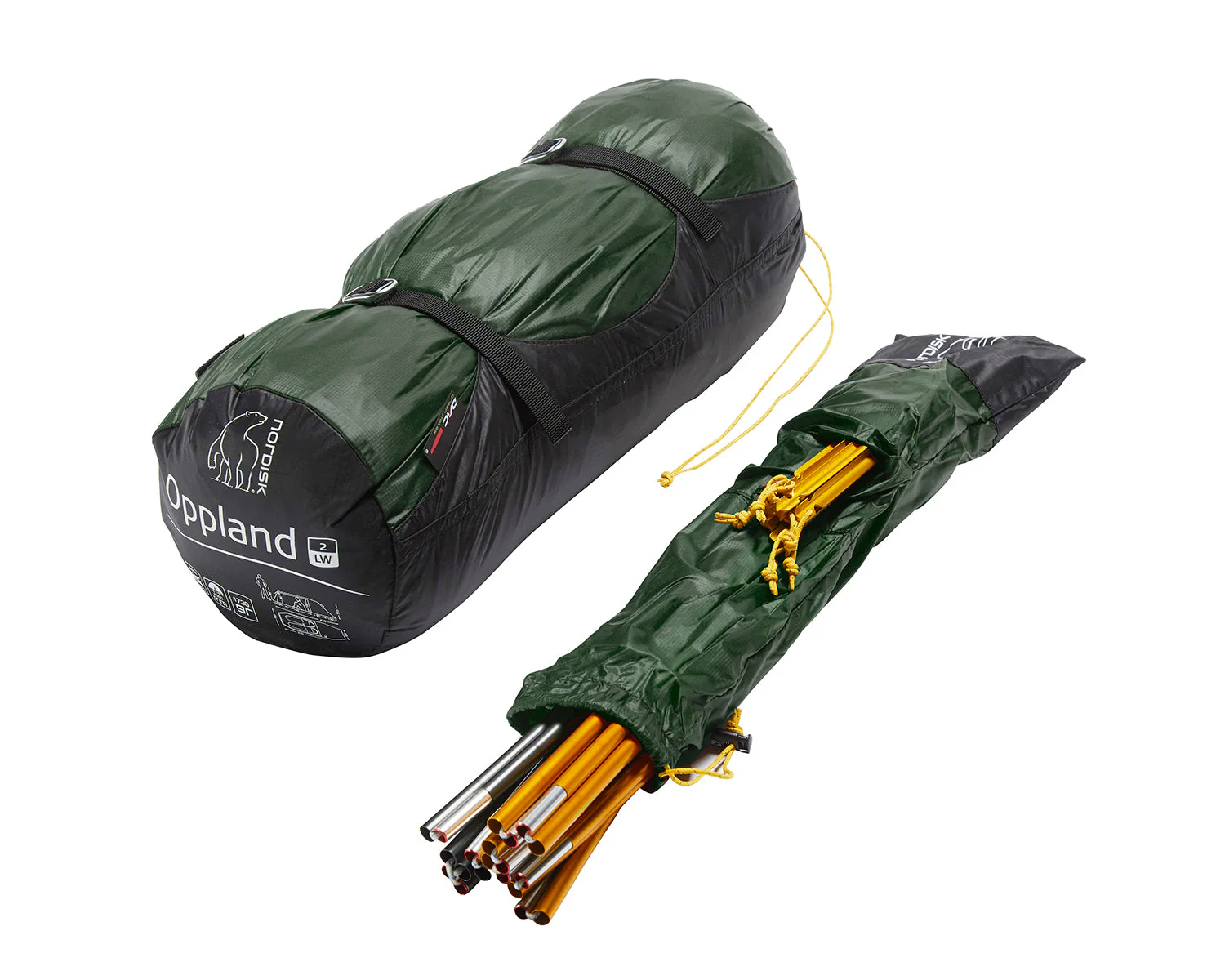 Oppland 2 LW Zelt - 2 Personen | Forest Green - Image 9