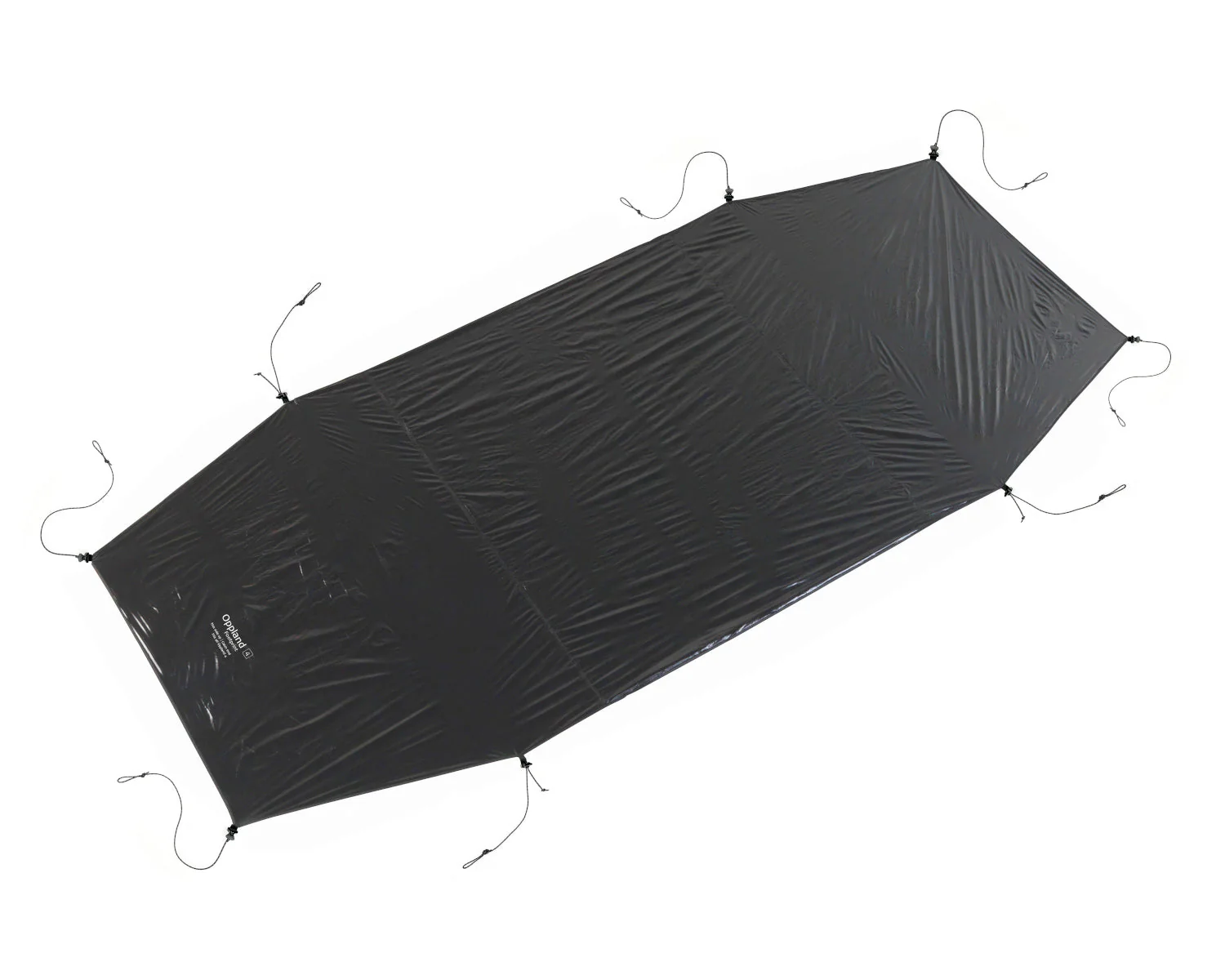 Oppland 4 PU Zeltunterlage - Black