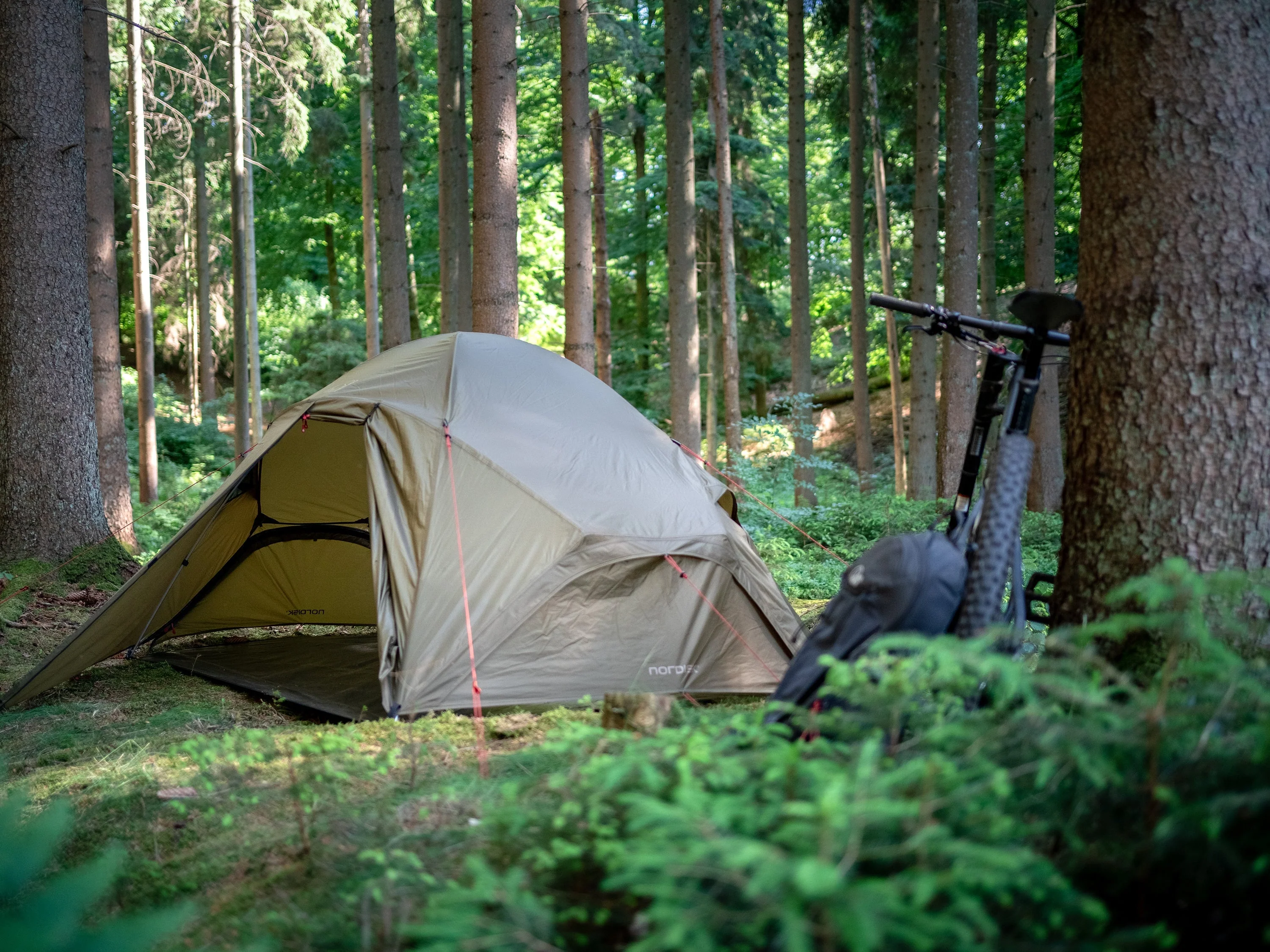 Otra 2 PU Zelt - 2 Personen | Dark Olive - Image 2