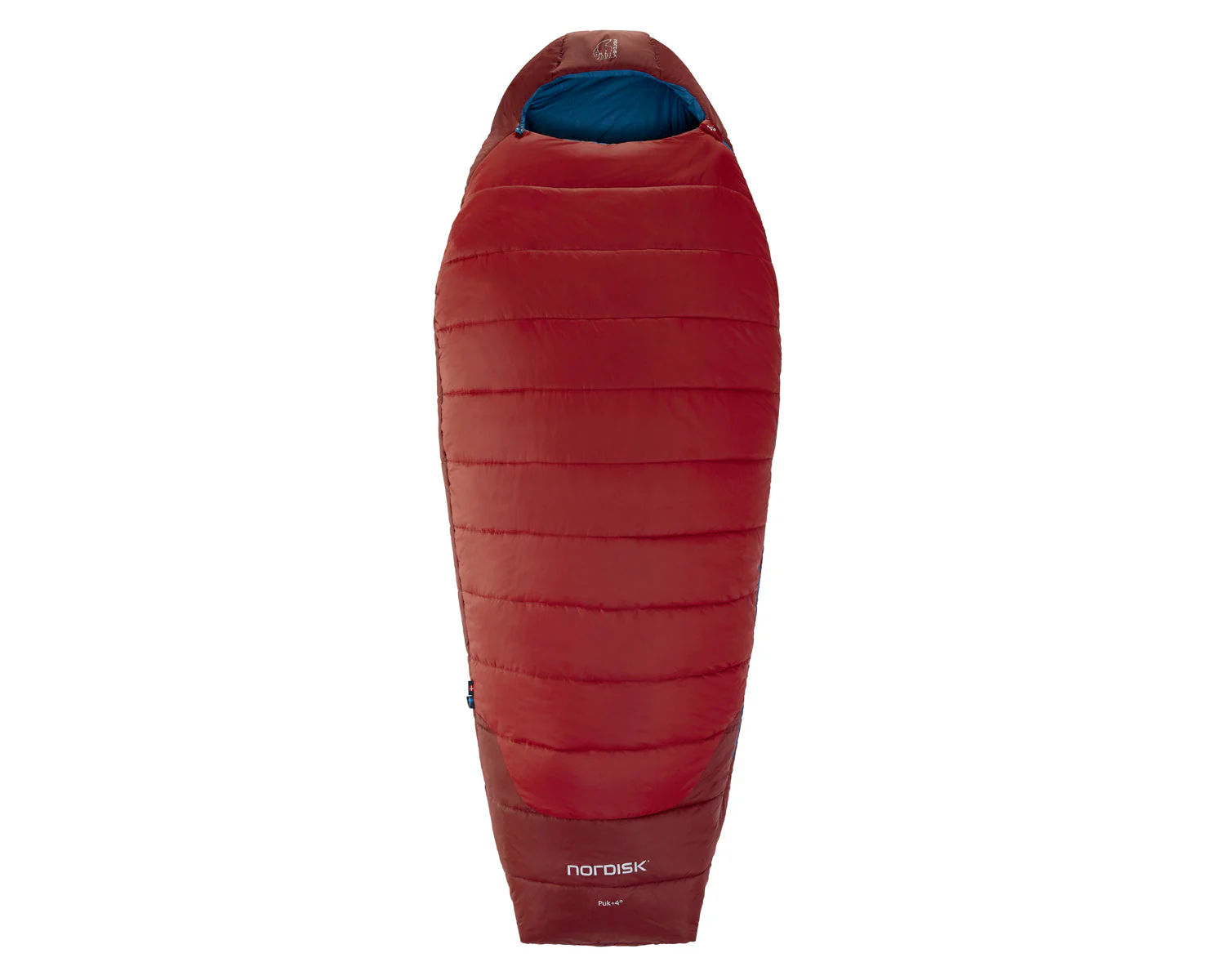 Puk +4° Egg Schlafsack - Kunstfaser | Sundried Tomato