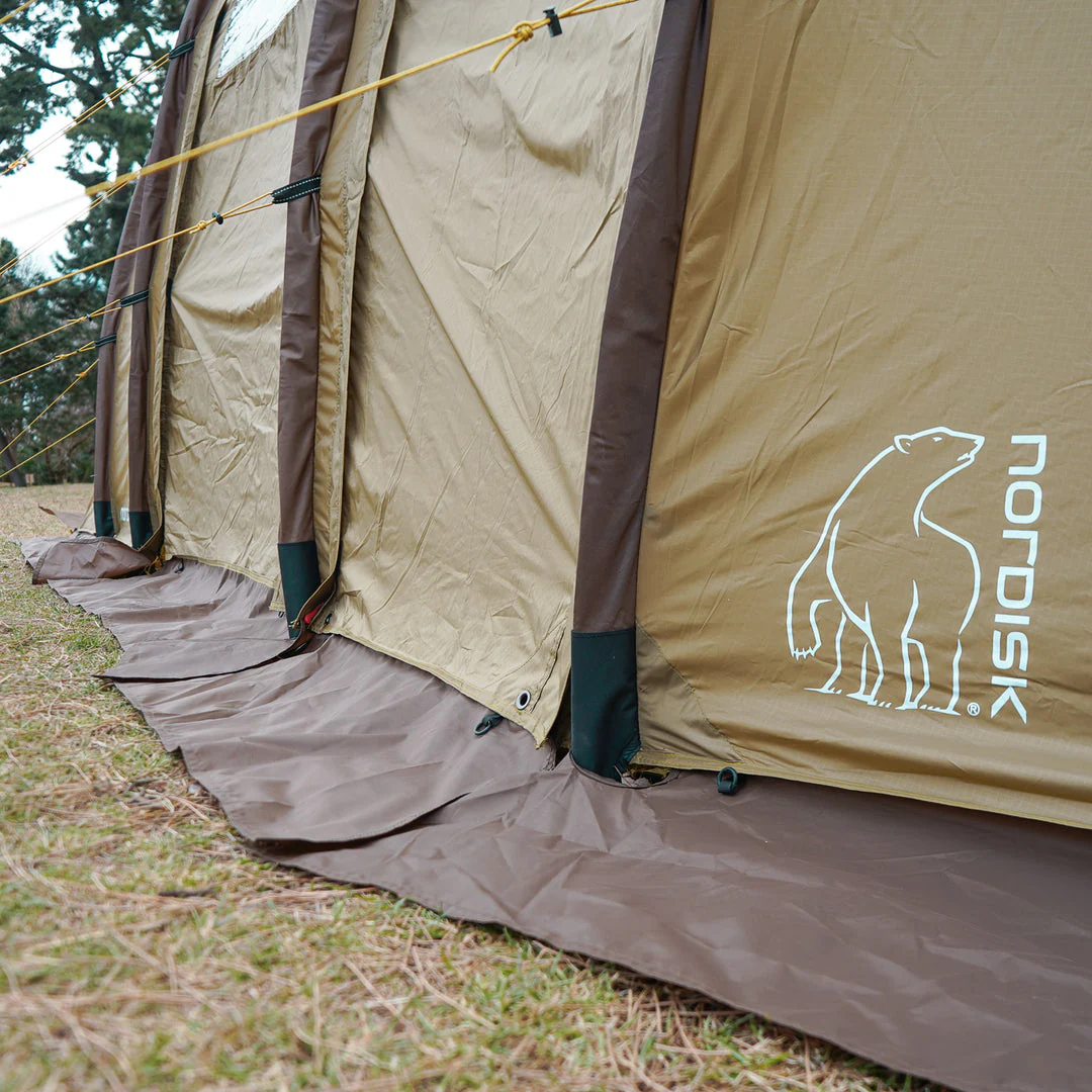 Reisa 6 PU Zelt mit Bodenschürze - 6 Personen | Beige - Image 8