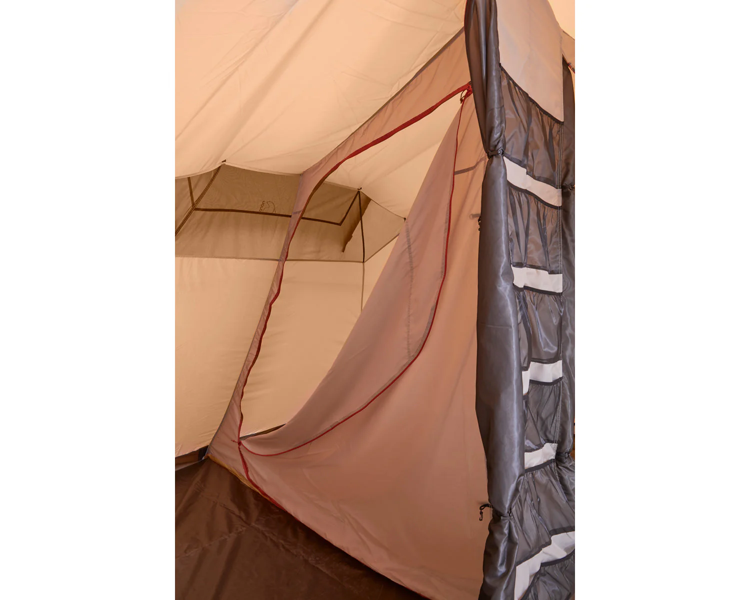 Reisa 6 PU Zelt - 6 Personen | Cashew Brown - Image 8