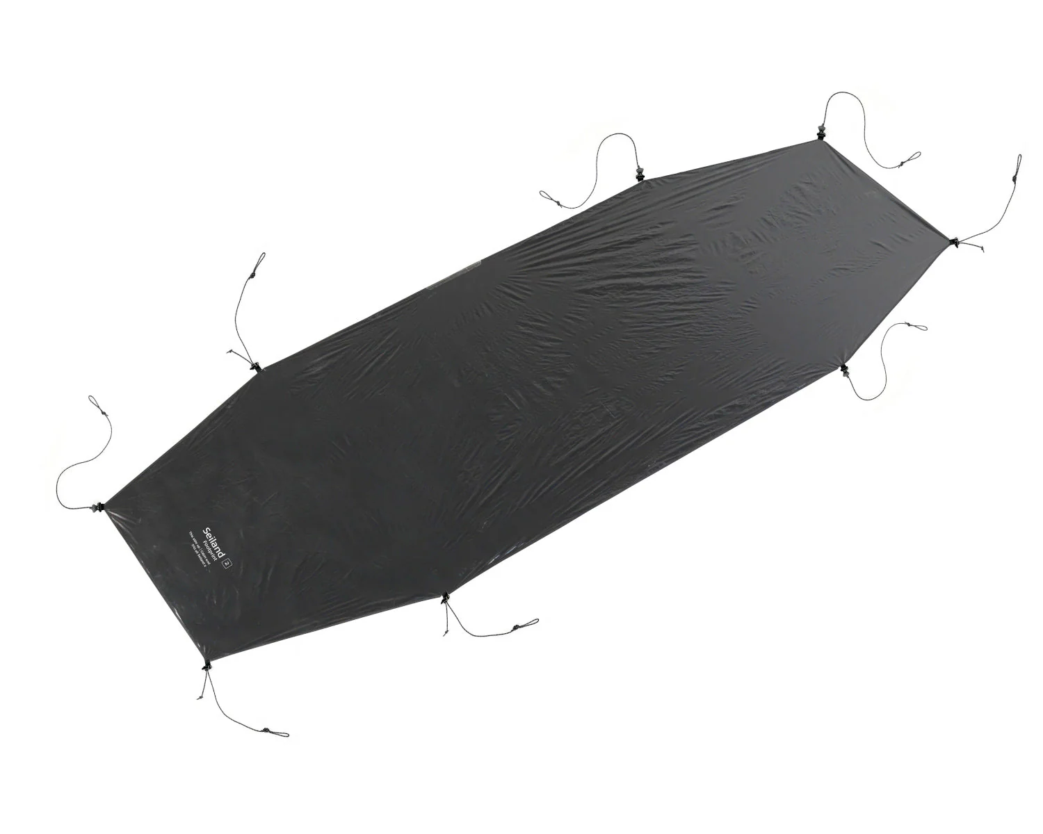 Seiland 2 SP Zeltunterlage - Black