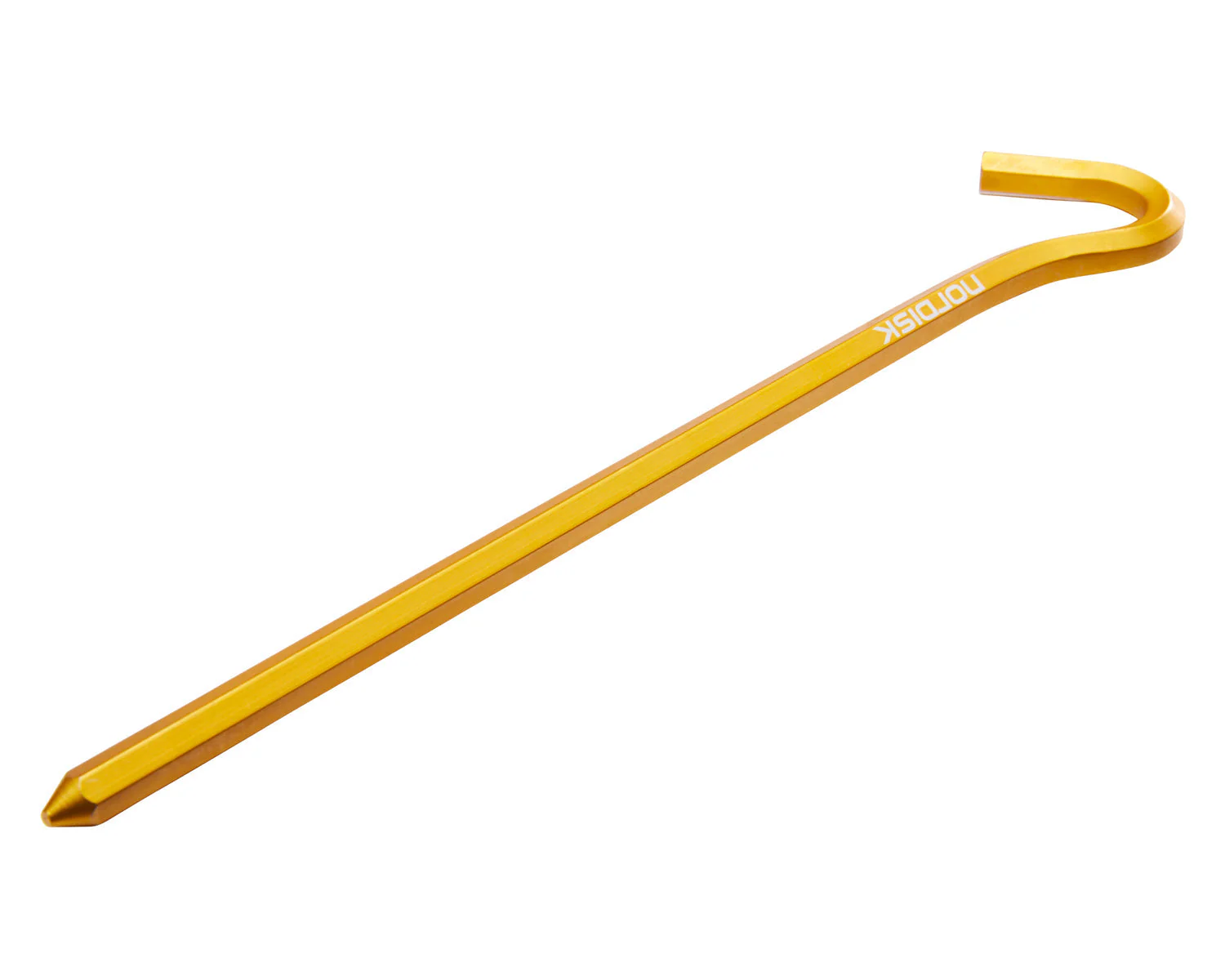 Aluminium Skewer Pegs (10 Stück) - Heringe | Mustard Yellow - Image 2