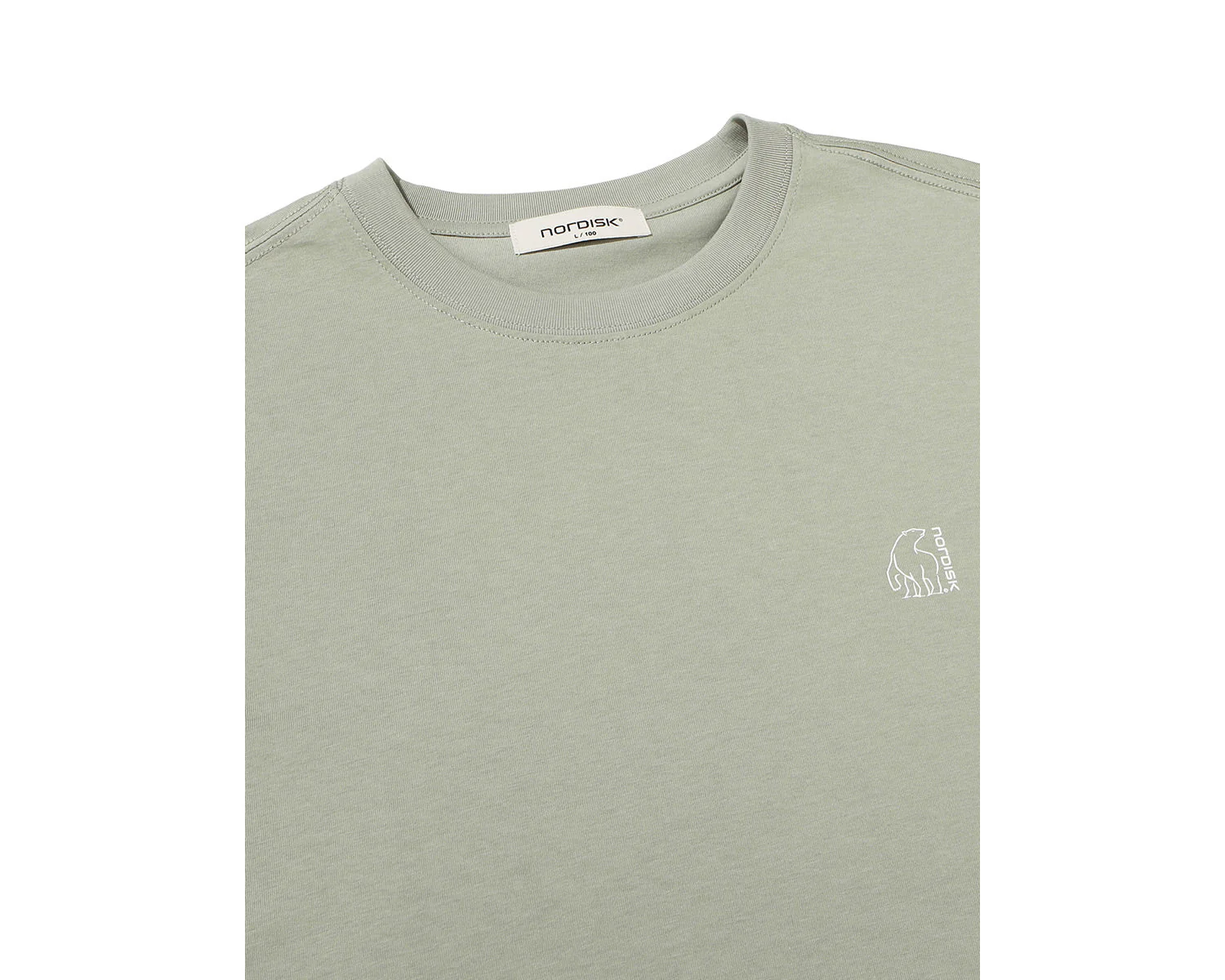 Tea Time Cartoon Eisbär T-Shirt Unisex - Khaki - Image 3