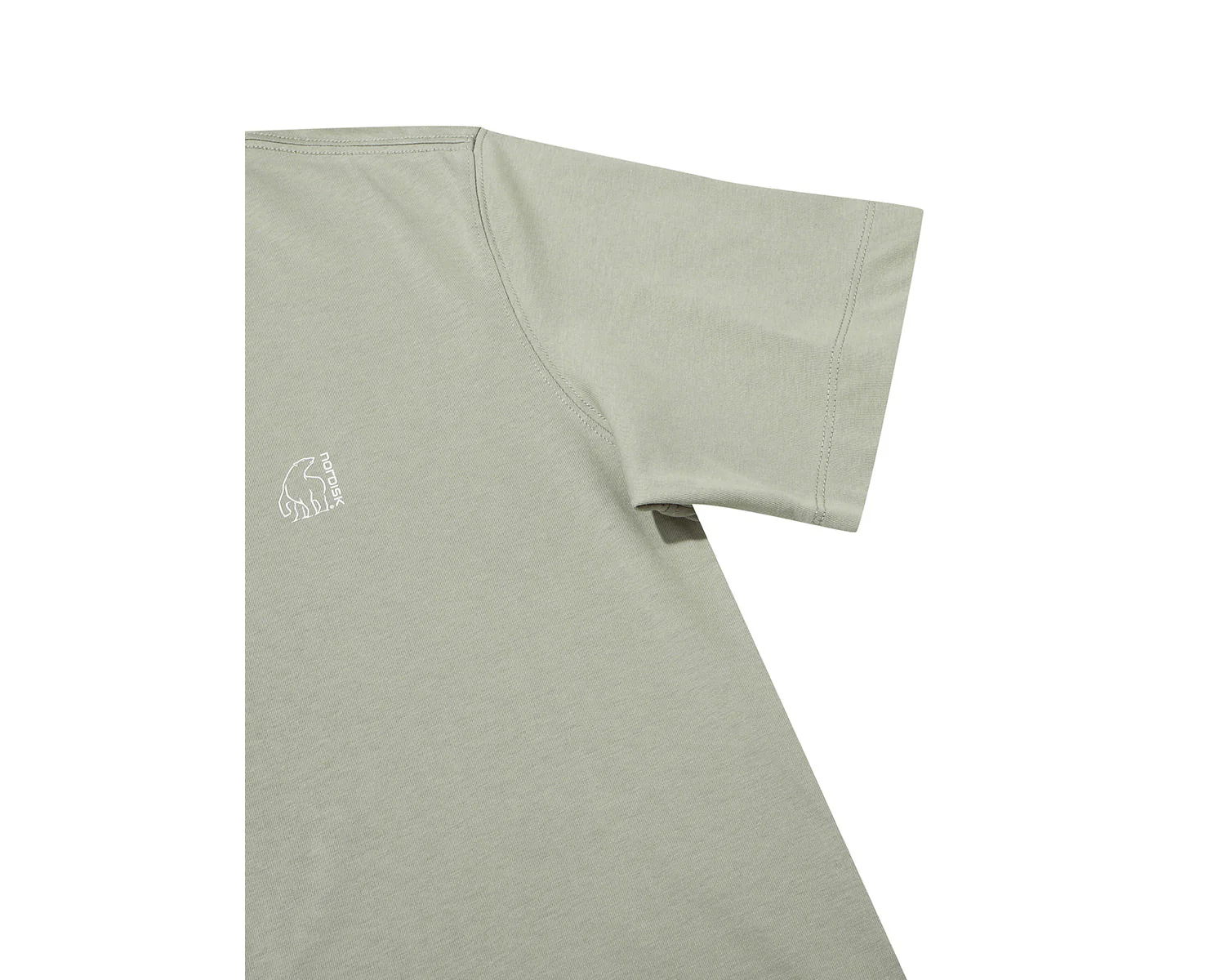 Tea Time Cartoon Eisbär T-Shirt Unisex - Khaki - Image 5