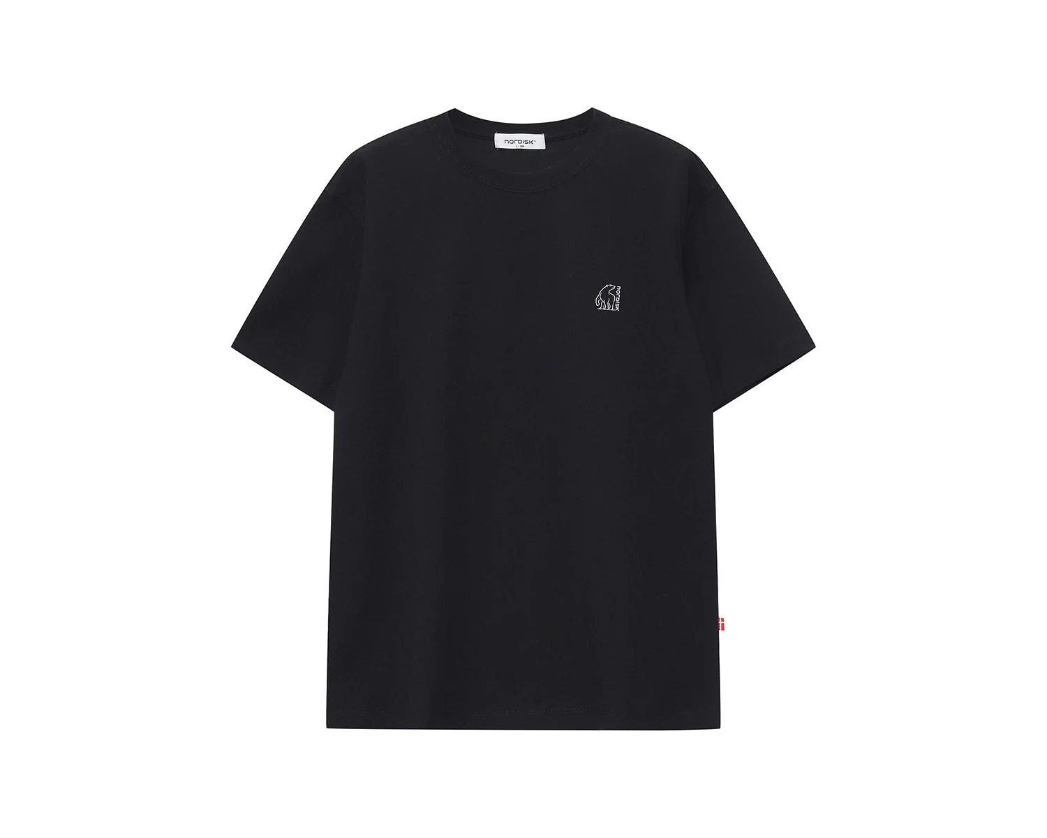 Eisbär Kurzarm-T-Shirt Unisex - Black