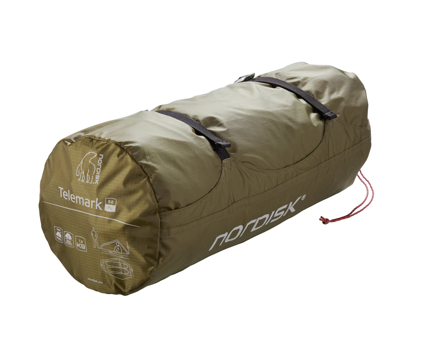 Telemark 2.2 PU Zelt - 2 Personen | Dark Olive - Image 11