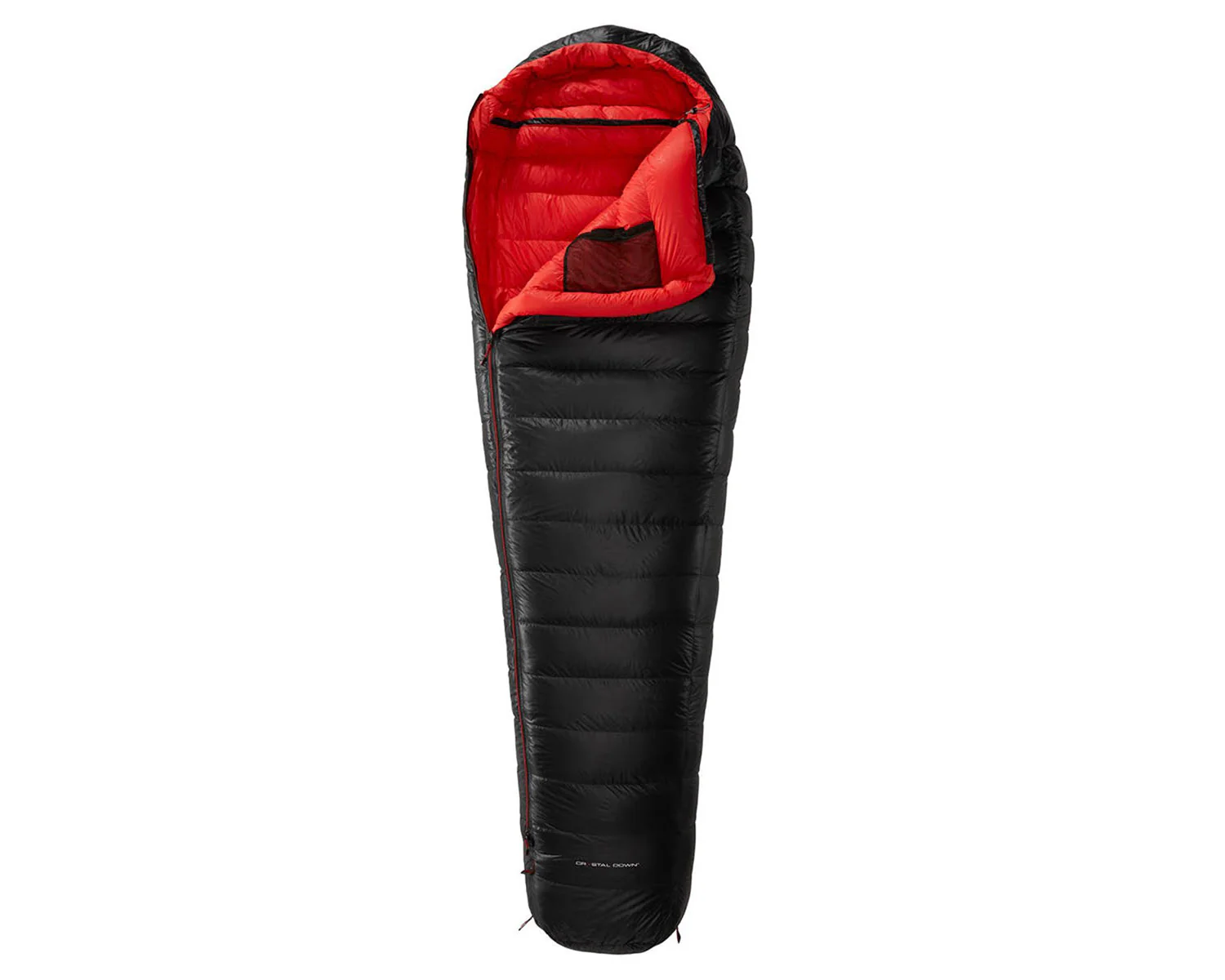 VIB 600 Schlafsack (Right Zip) - Daune (-6° C) | Black - Image 2