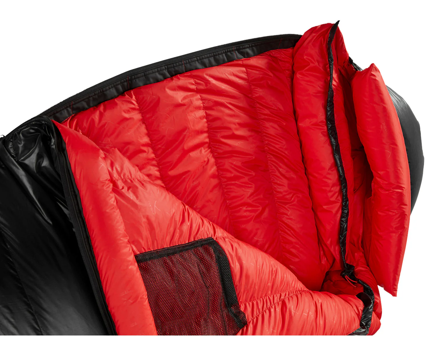 VIB 800 Schlafsack (Right Zip) - Daune (-14° C) | Black - Image 6